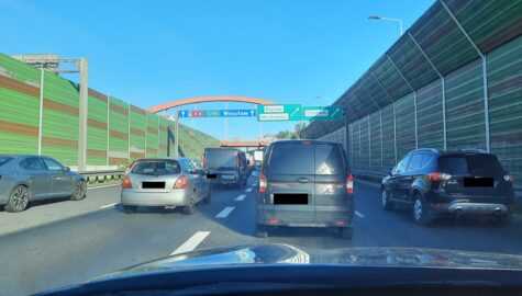 Korek na A4 Katowice 1