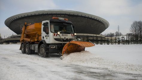 MPGK Katowice wywiozlo 85 ton sniegu podsumowanie sezonu zimowego