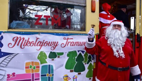 Mikołajowy tramwaj 2024