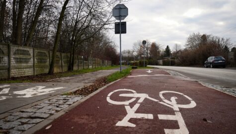 nowa droga rowerowa w Katowicach