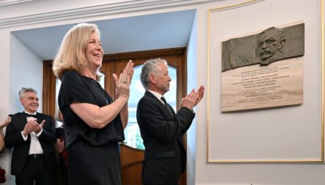 Pamiątkowa tablica Franza Landsbergera