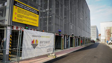 Parking automatyczny Tylna Mariacka Fot KAW