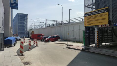 Parkingi automatyczne na Tylnej Mariackiej w Katowicach