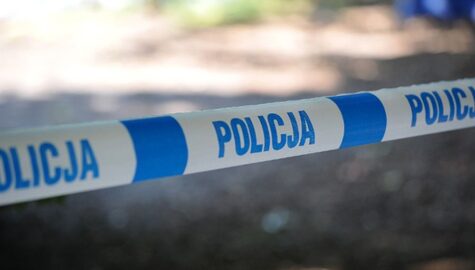 Policja niewybuch