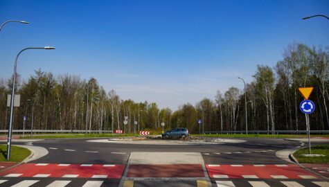 Polski Ład inwestycja w rejonie ul Gospodarczej Fot KAW