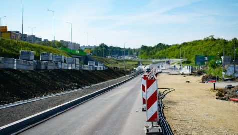Przebudowa ukladu drogowego Giszowiec materialy prasowe Katowickie Inwestycje SA