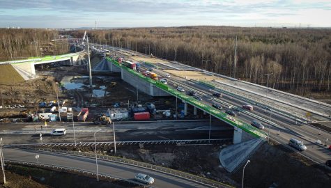 Przebudowa ukladu drogowego w Giszowcu 20 kwietnia otwarte zostana kolejne dwie lacznice fot KAW