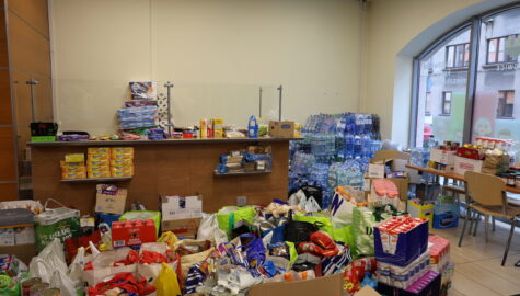 Punkt zbiorki dla powodzian katowice