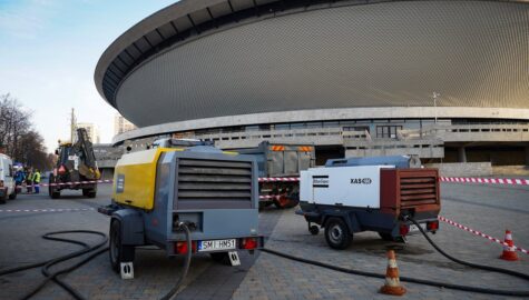 Renowacja sieci w centrum Katowic fot KAW