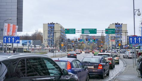 Skrzyzowanie ul Sokolskiej z Chorzowska fot Slawomir Rybok