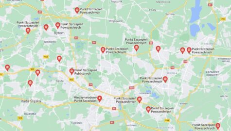 Szczepienia Google