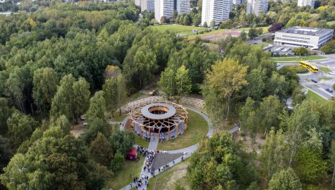 Tężnia zlokalizowana jest na os Tysiąclecia fot Kamil Kalkowski