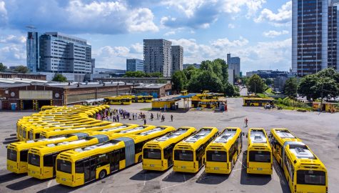 W lipcu br na ulice Katowic wyjchały ostatnie z 22 zakupionych autobusów hybrydowych fot Kamil Kalkowski