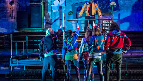 Spektakl "Wróg. Instrukcja obsługi" w Teatrze Zagłębia