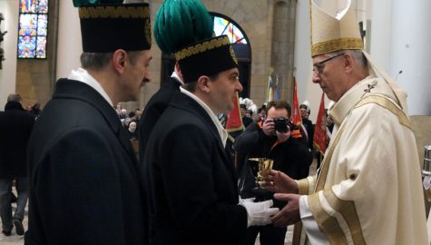 Zyczenia dla gornikow podpis Biuro Prasowe Archidiecezji Katowickiej