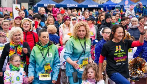 Bieg kolorowych skarpetek w gliwicach