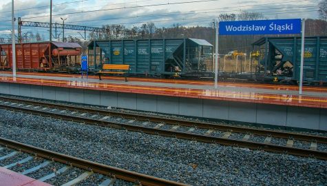 przystanek kolejowy w Wodzisławiu Śląskim