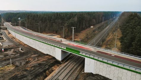 Csm Wiadukt drogowy w Myszkowie nad linia kolejowa Czestochowa Zawiercie fot Waldemar Mistal 6ceaf0674c