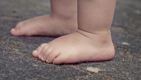 Dziecko samo na ulicy w rudzie slaskiej