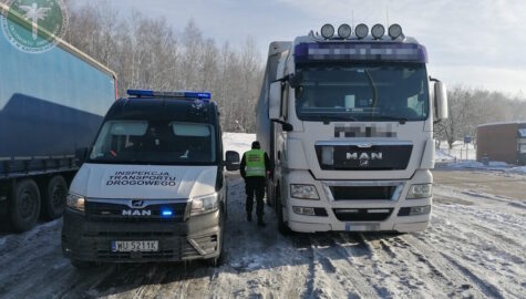 kontrola Wojewódzkiego Inspektoratu Transportu Drogowego