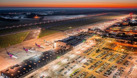 Katowice airport przekierowane loty