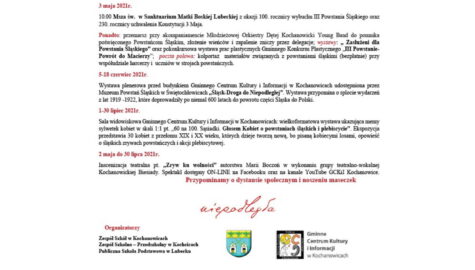 Kochanowice pl Obchody 100 lecia Wybuchu III Powstania Slaskiego 3