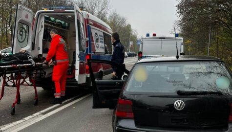 Mezczyzna zaslabl za kierownica