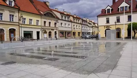 Multimedialna fontanna w żorach