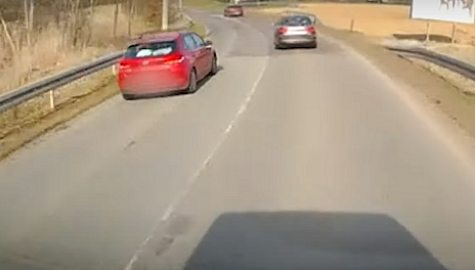 Niebezpieczne wyprzedzanie