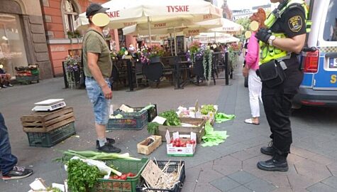 Nielegalny handel uliczny