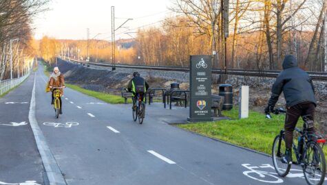Nowe drogi rowerowe w katowicach