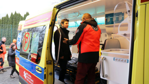 Nowy ambulans w bielsku
