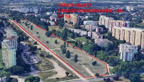 Nowy park w sosnowcu