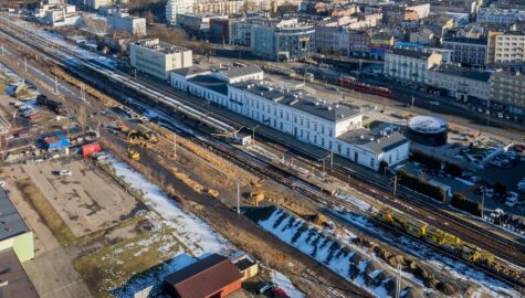 Nowy peron w sosnowcu