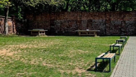 Ogrod wyciszenia w bytomskiej szkole