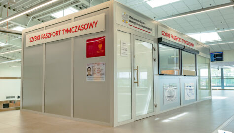 Paszport tymczasowy na lotnisku