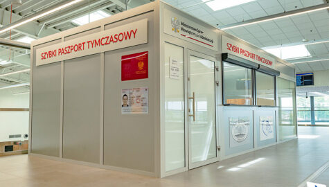 Paszport tymczasowy na lotnisku