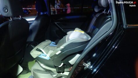 Pijany wiozl dziecko