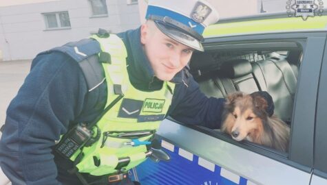 Policjanci uratowali psa