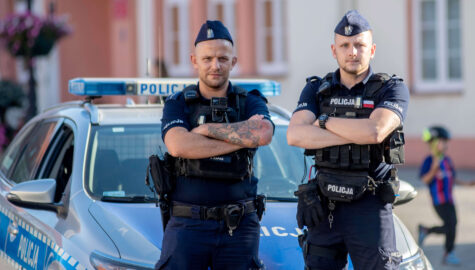 Policjanci z sasiedztwa mikolow