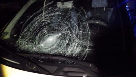 Potracenie na pasach siemianowice