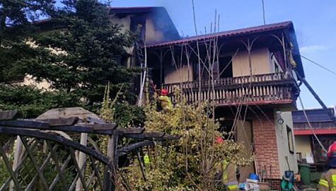 Pożar w wodzisławiu