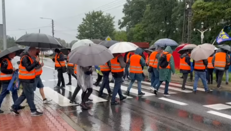Protest kolejarzy utrudnienia