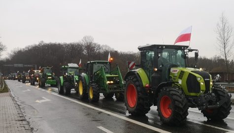 Protest rolnikow slask