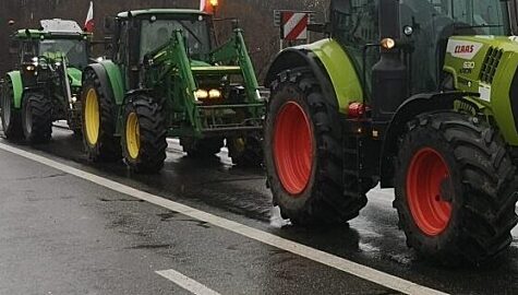 Protest rolnikow slask