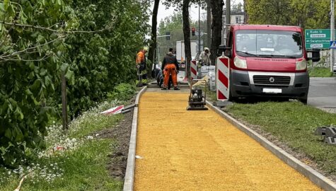 Przebudowa chodników w bytomiu
