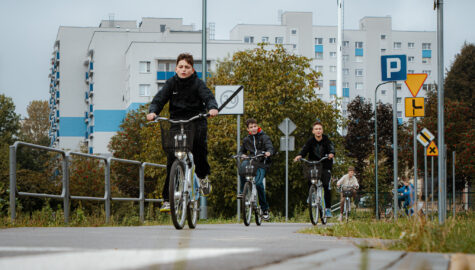 Przekazanie rowerow miejskich w sosnowcu