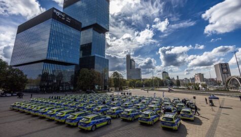 Radiowozy dla policji slaskiej