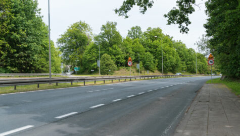 Roboty drogowe na DK 86