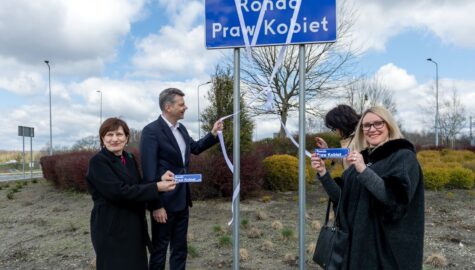 Rondo praw kobiet w bytomiu